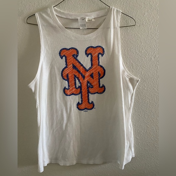 New York Mets Gable knit tank size large by concepts sport - Picture 2 of 6